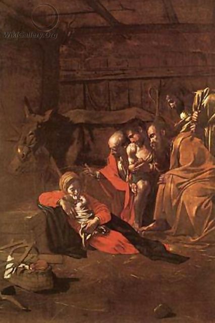 Adoration of the Shepherds - Michelangelo Merisi da Caravaggio