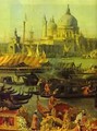 The Reception Of The French Ambassador In Venice Detail 1740 - (Giovanni Antonio Canal) Canaletto