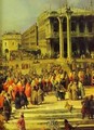 The Reception Of The French Ambassador In Venice Detail 1 1740s - (Giovanni Antonio Canal) Canaletto