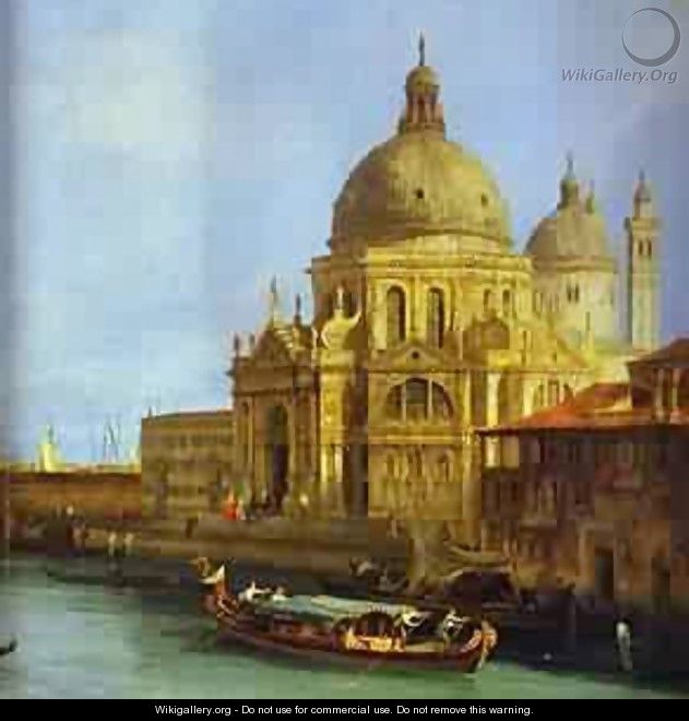Santa Maria Della Salute Seen From The Grand Canal 1 1730 - (Giovanni Antonio Canal) Canaletto