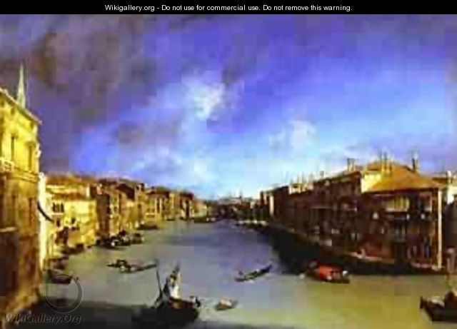 Grand Canal Viewed From Palazzo Balbi - (Giovanni Antonio Canal) Canaletto