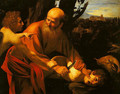 The Sarifice of Isaac - Michelangelo Merisi da Caravaggio