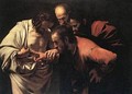 The Incredulity of Saint Thomas - Michelangelo Merisi da Caravaggio