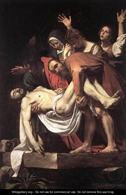 The Entombment - Michelangelo Merisi da Caravaggio