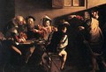 The Calling of Saint Matthew - Michelangelo Merisi da Caravaggio