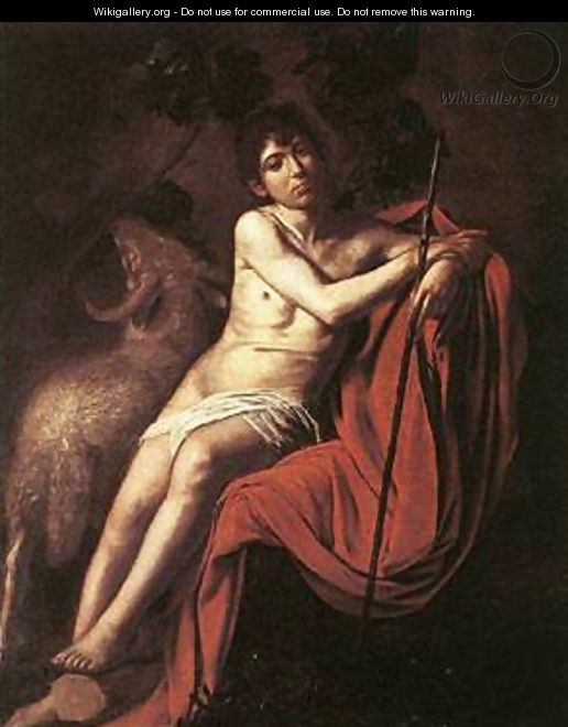 St John the Baptist3 - Michelangelo Merisi da Caravaggio