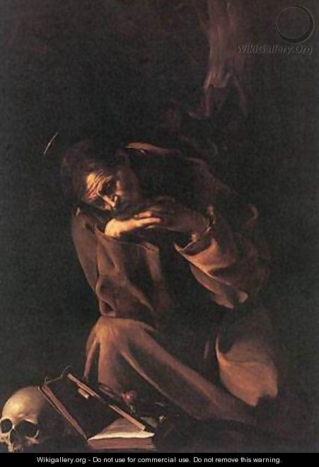 St Francis2 - Michelangelo Merisi da Caravaggio