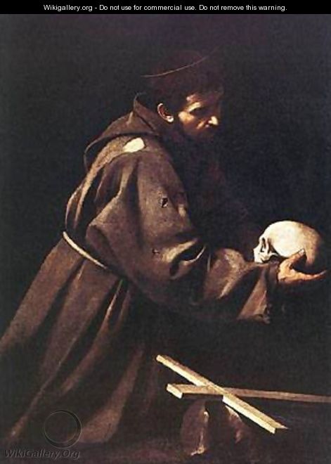 St Francis1 - Michelangelo Merisi da Caravaggio