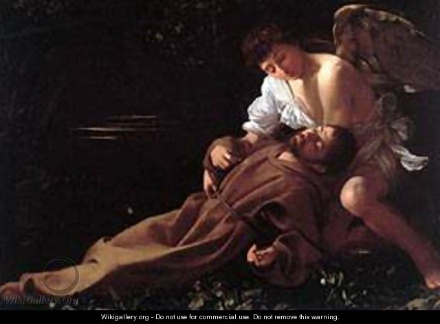 St Francis in Ecstasy - Michelangelo Merisi da Caravaggio