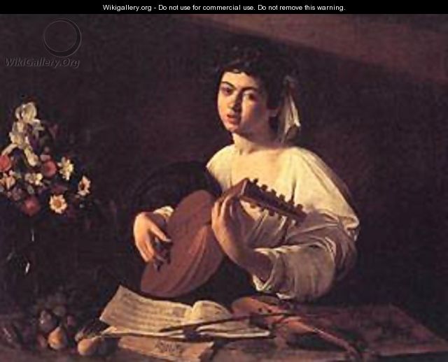 Lute Player - Michelangelo Merisi da Caravaggio