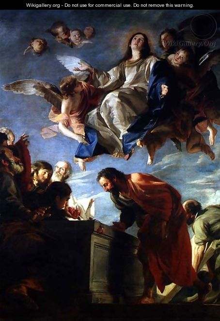 The Assumption of the Virgin 1673 - Mateo the Younger Cerezo