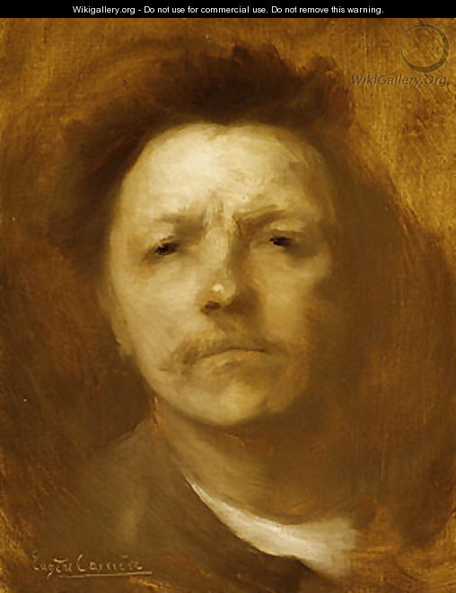 Self portrait ca. 1893 - Eugene Carriere