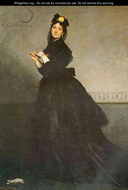 Lady with a Glove - Carolus Duran Charles Emile