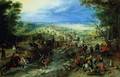 Raid on a caravan of wagons 1612 - Jan The Elder Brueghel