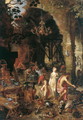 Fire Allegory of the Elements - Jan The Elder Brueghel