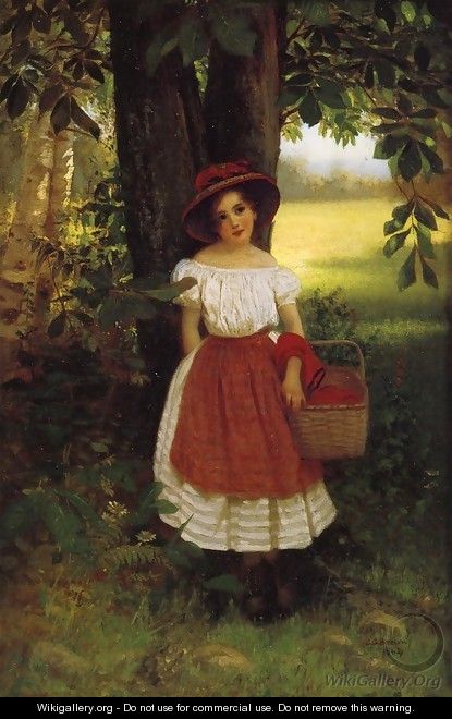 The Berry Picker 1864 - John George Brown