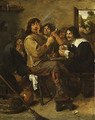 The Smokers probably ca 1636 - Adriaen Brouwer