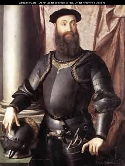 Cosimo I De Medici In Armour 1545 - Agnolo Bronzino