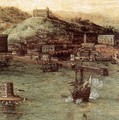 Naval Battle in the Gulf of Naples (detail) 1558-62 - Jan The Elder Brueghel