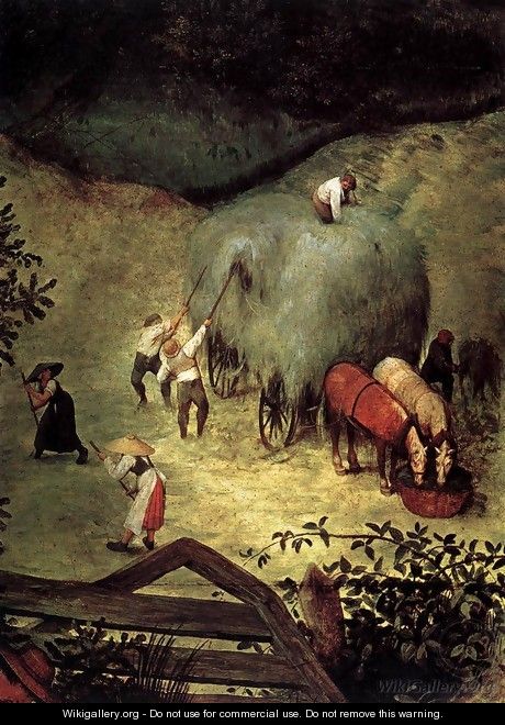 Haymaking (detail) 1565 - Jan The Elder Brueghel
