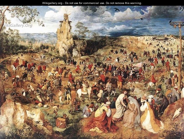 Christ Carrying the Cross 1564 - Jan The Elder Brueghel