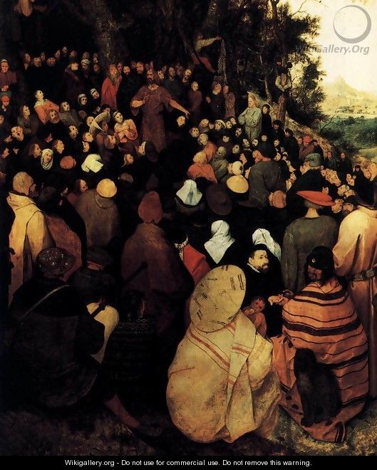The Sermon of St John the Baptist (detail) 1566 2 - Jan The Elder Brueghel