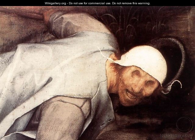 The Parable of the Blind Leading the Blind (detail) 1568 3 - Jan The Elder Brueghel