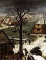 The Numbering at Bethlehem (detail) 1566 6 - Jan The Elder Brueghel