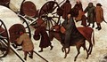 The Numbering at Bethlehem (detail) 1566 3 - Jan The Elder Brueghel