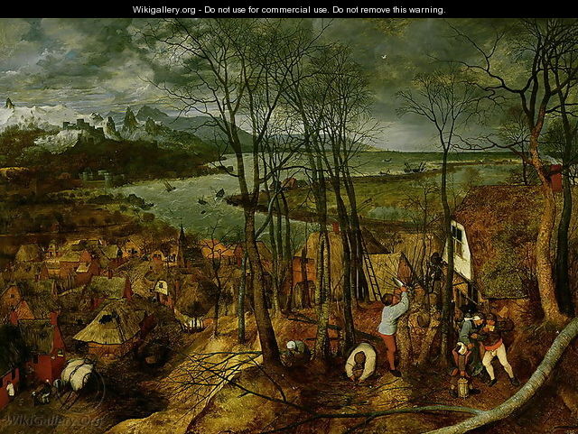 The Gloomy Day Spring 1559 - Jan The Elder Brueghel