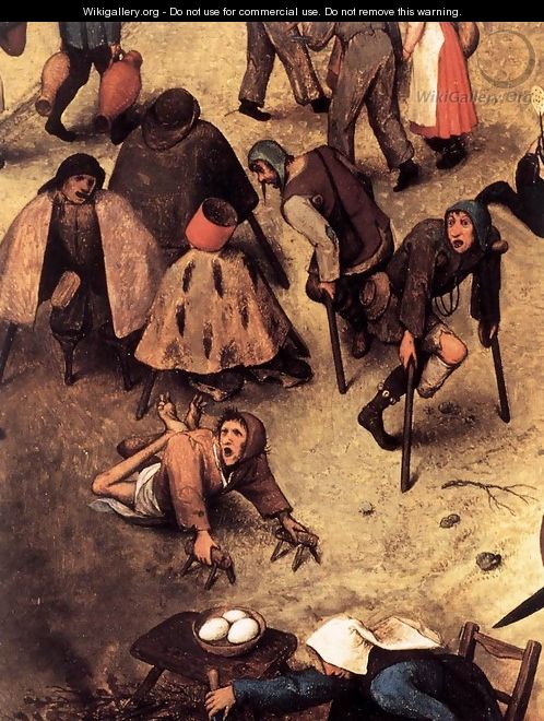 The Fight between Carnival and Lent (detail) 1559 5 - Jan The Elder Brueghel