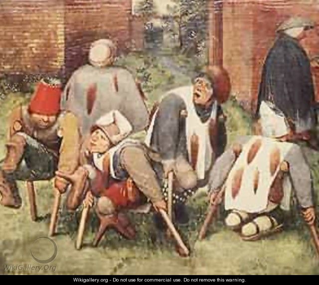 The Beggars 1568 - Jan The Elder Brueghel