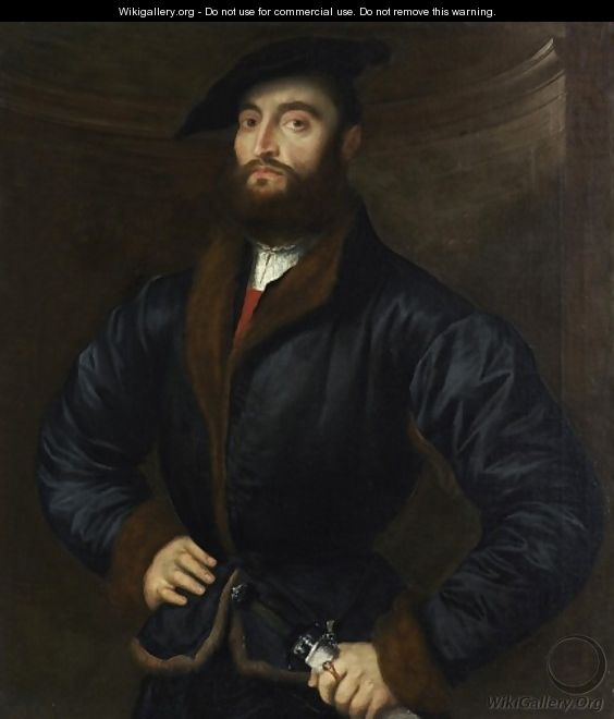 Portrait of a Bearded Man 1533 - Paris Bordone