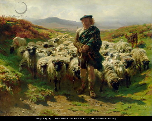 The Highland Shepherd 1859 2 - Rosa Bonheur