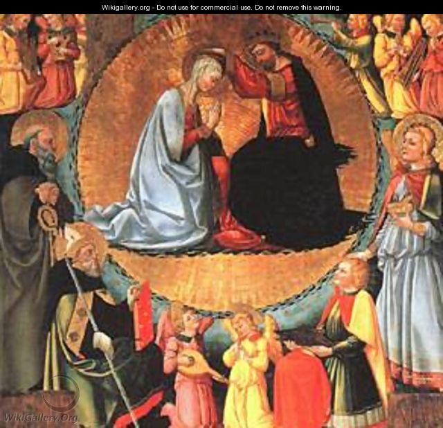 The Coronation Of The Virgin - Nero di Bicci