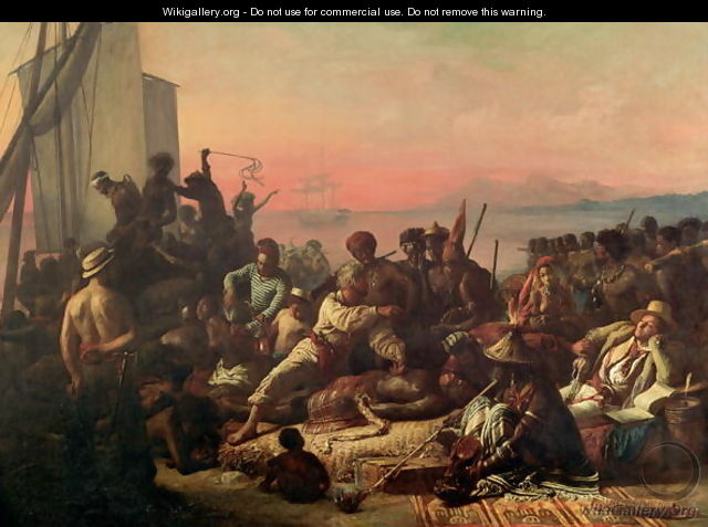 Slaves on the West Coast of Africa 1833 - Francois-Auguste Biard