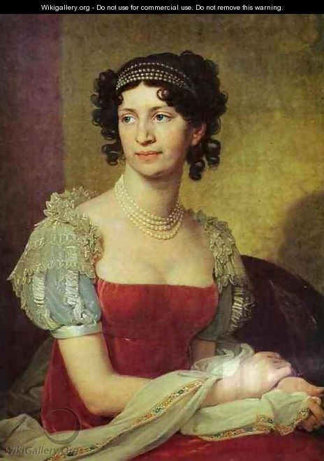 Portrait Of Princess M I Dolgorukaya 1811 - Vladimir Lukich Borovikovsky