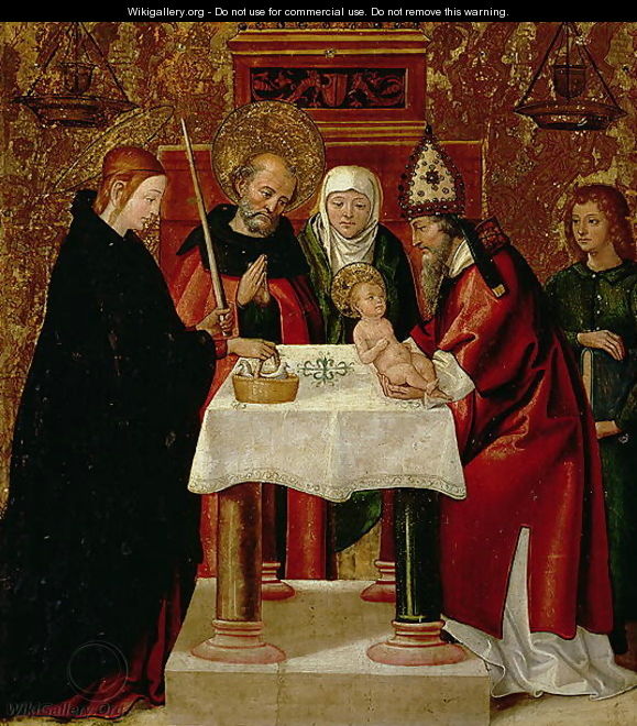 The Circumcision and The Presentation in the Temple 1535 - Juan de Borgona
