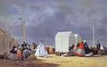 Approaching Storm 1864 - Eugène Boudin