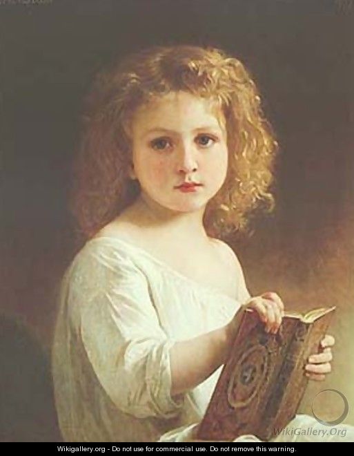 Story Book - William-Adolphe Bouguereau