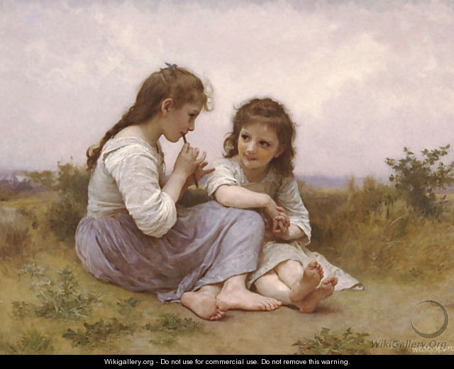 Idylle Enfantine - William-Adolphe Bouguereau
