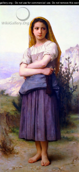 Bergere 1886 - William-Adolphe Bouguereau