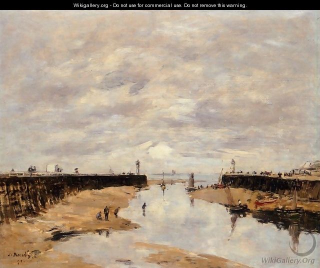 The Port 1886 - Eugène Boudin