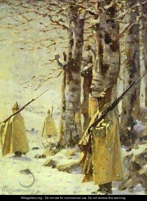 Picket In The Balkan Mountains 1878 - Vasili Vasilyevich Vereshchagin