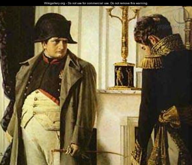 Napoleon And Marshal Loriston (Peace At All Costs) 1899-1900 - Vasili Vasilyevich Vereshchagin