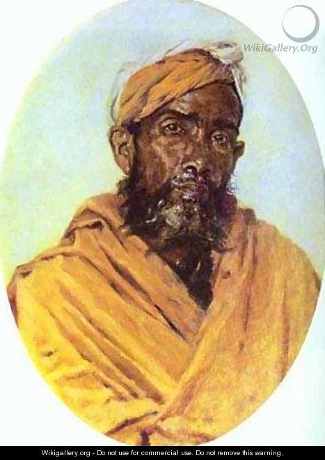Moslem Servant 1882-1883 - Vasili Vasilyevich Vereshchagin