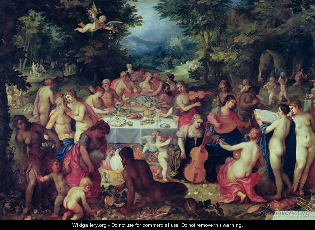 The Banquet of the Gods - Hendrik van Balen, I