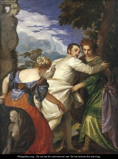 Allegory of Virtue and Vice 1580 - Paolo Veronese (Caliari)