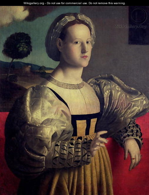 Portrait of a lady 2 - (circle of) Ubertini, (Bacchiacca)