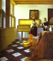 The Music Lesson 1662-1665 - Jan Vermeer Van Delft